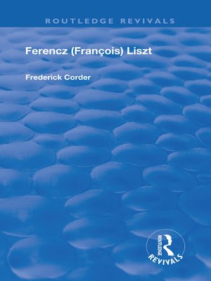 cover image of Ferencz (Francois) Liszt